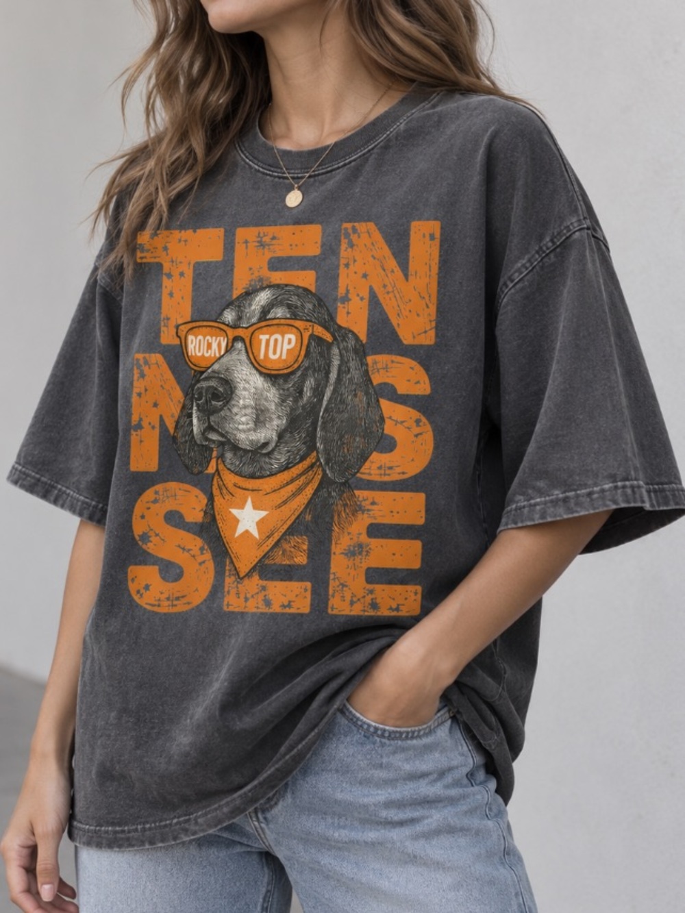 Rocky Top Tennessee Football Shirt University of Tennessee Volunteers T-Shirt - Picture 2 of 7